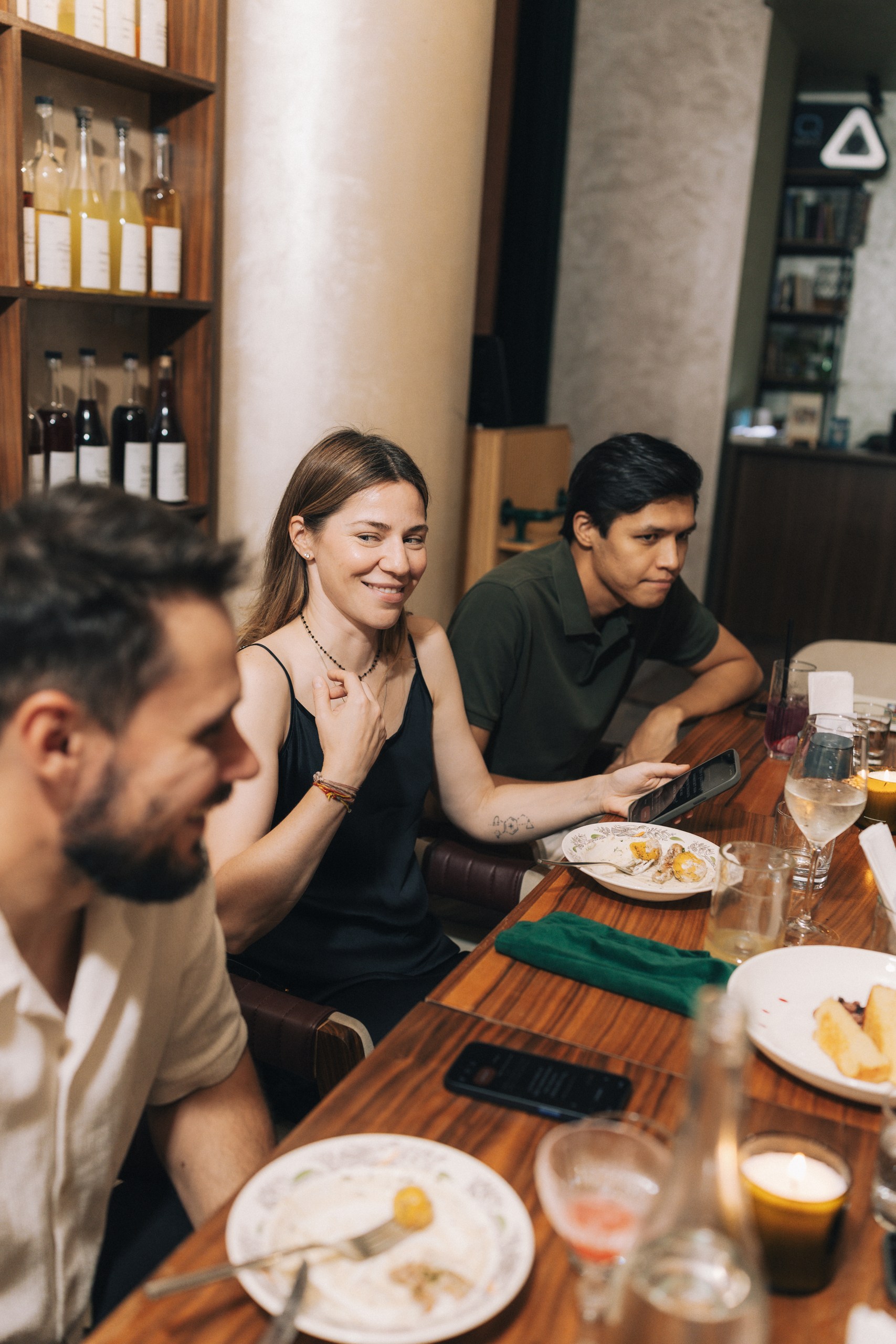 an evening at the table